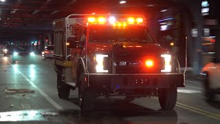 Philadelphia Fire Department TASKFORCE 7 Responding 5000 SUBS [upl. by Arodasi]