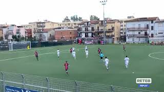 Real Monterotondo  Vigor Senigallia 12 highlights [upl. by Anoirtac]