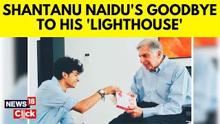 Ratan Tata News  Shantanu Naidu Ratan Tatas Trusted Aide Bids Emotional Farewell To His Mentor [upl. by Gigi]