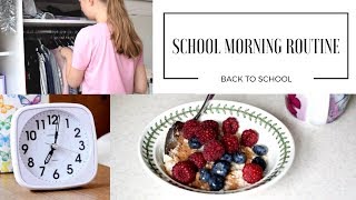 SCHOOL MORNING ROUTINE  Back to School [upl. by Siver984]