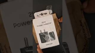 Samsung 25W Power Adapter USB  C Black Unboxing youtubeshorts shorts unboxing samsung [upl. by Isleen]