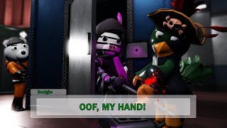 HOW BUDGEY LOST HER HAND CREWMATES ORIGIN STORY VOL1 ROBLOX PIGGY BOOK 2 ANIMATION CH 8 CUTSCENE [upl. by Lledrac]