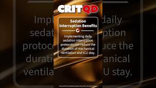 Sedation Interruption Benefits [upl. by Can72]