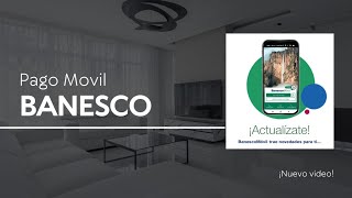 Banesco Movil  como hacer un pago movil desde la app Banesco Movil [upl. by Phelan]