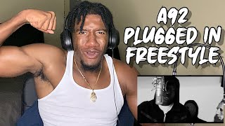 A92 Offica x Ksav x Dbo x BT  Plugged In W Fumez The Engineer AMERICAN REACTION [upl. by Margery]