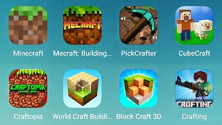 Minecraft Mecraft Building PickCrafter CubeCraft Craftopia World Craft Block Craft Crafting [upl. by Olson]