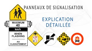 EXPLICATION DÉTAILLÉE SUR LES DIFFÉRENTS TYPES DE PANNEAUX À SAVOIR [upl. by Jemmie]