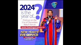 NEW YEAR GLOBAL SERVICE WITH PASTOR CHRIS  31ST DEC 2023 [upl. by Frodine]