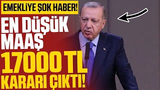 EN DÜŞÜK EMEKLİ MAAŞINA NE KADAR ZAM YAPILACAK SSK BAĞKUR DİKKAT [upl. by Antsirhc]