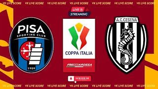 Pisa vs Cesena 🔴Live Match Today⚽🎬 [upl. by Zacherie]