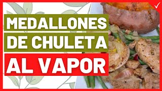 💪 MEDALLONES de Cerdo Receta RÁPIDA FÁCIL y SALUDABLE [upl. by Isleana]