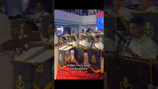 Indian Navy band playing ।। सारे जहान से अच्छा हिंदुस्तान हमारा ।। music indian [upl. by Inwat]