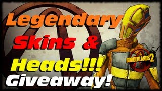 Borderlands 2 All Vermivorous Heads Legendary Skins Conference Call amp The Bee Duplication 1080p [upl. by Mendive]