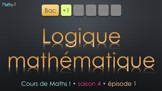 1 Logique mathématique Bac1 [upl. by Chlores]