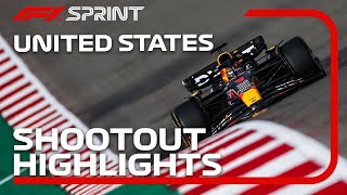 Sprint Shootout Highlights  2023 United States Grand Prix [upl. by Oremor]