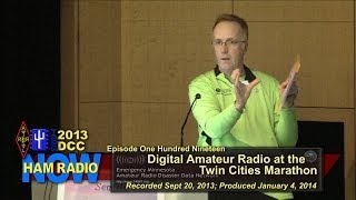 Episode 119 from the DCC Digital Amateur Radio at the Twin Cities Marathon [upl. by Alahcim]