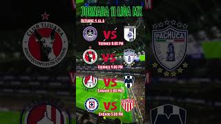 Asi se JUGARA la JORNADA 11 LIGA MX 2024 [upl. by Lebana]