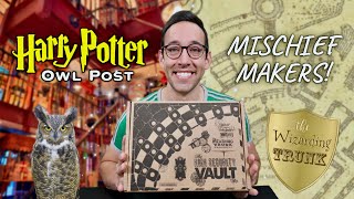 THE WIZARDING TRUNK  Mischief Makers Special Edition  Harry Potter Unboxing [upl. by Leahci]