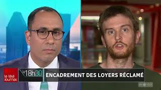 Prix des loyers et pénurie de logements  entrevue avec Maxime RoyAllard [upl. by Lusty]