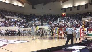 Morehead States Kenneth Faried with an Unbelievable Blocked Shot [upl. by Ellenod440]