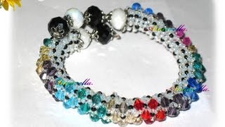 Tutorial Capriccio tubolare  Come fare bracciali [upl. by Naaman]