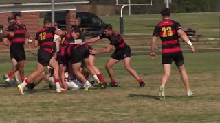 Christendom Rugby vs VMI Cardinal Conference Championship 11523 [upl. by Anelegna]