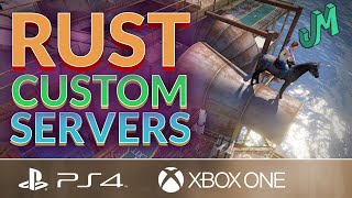 Custom Servers Finally 🛢 Rust Console 🎮 PS4 XBOX [upl. by Trinetta]