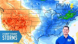 3 East Coast Storms 2nd Half of November  POW Weather Channel [upl. by Leventhal]