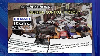 Geoingegneria Guerra contro i popoli   Lineasera  Canale Italia [upl. by Oberstone]