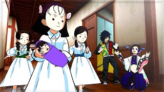 Shinobu and Giyu family drama Demon Slayer VR [upl. by Atterahs]