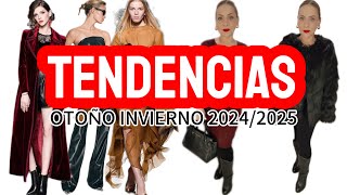 TENDENCIAS PARA SEÑORAS OTOÑO INVIERNO ￼20242025 [upl. by Letnoj]