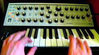 Moog Sub Phatty Demo  My Current Presets [upl. by Gilmour634]