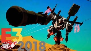 《DAEMON X MACHINA》河森正治機設的全新作品【E3 2018】 [upl. by Eelegna376]