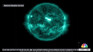 NYC emergency management warns of severe geomagnetic storm  NBC New York [upl. by Dib867]