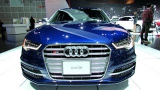 2013 Audi S6  Exterior and Interior Walkaround  2012 Los Angeles Auto Show [upl. by Isma]