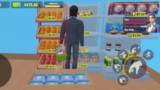 Supermarket journey 3D Game Level 8 complete and Profit 1200₹ in the 10 Days only or New food Add🤑😲😳 [upl. by Charla]