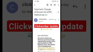 Clickworker New Update  UHRS Clickworker  Clickworker UHRS uhrsclickworker [upl. by Fleece]