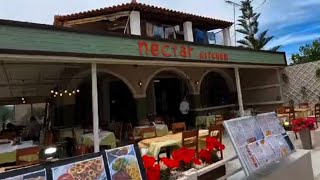 Greece Zante Kalamaki we have Lunch in a lovely taverna food review foodie travel greece [upl. by Norse441]