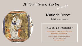 LECTURE du quotLai du Rossignolquot traduction du quotLaüsticquot de MARIE de FRANCE par Françoise Morvan 🌼 [upl. by Beyer]