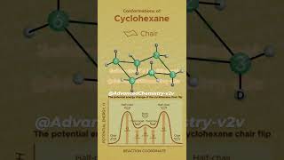 Conformations of cyclohexane Conformational analysis chairhalfchairtwist boat chemistrynotes [upl. by Hoem337]