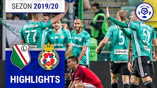 Legia Warszawa – Wisła Kraków 70 Skrót 13 Kolejka  201920 [upl. by Resa491]