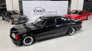 118 MercedesBenz W126 560SEL AMG  Ottomobile Unboxing [upl. by Niram712]