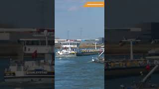 Binnenvaartschip Stanleystad en Avanti op de Noord binnenvaart scheepvaart wereldvandebinnenvaart [upl. by Salb]