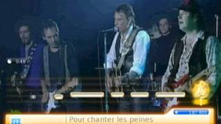 La musique que jaime  Johnny Hallyday  USING Karaoke sur Wii [upl. by Sedecram434]