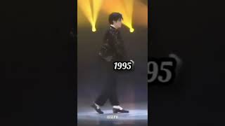 Michael Jackson Moonwalk 1983 To 2001  Dance [upl. by Fai]