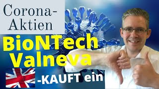 Biontech amp Valneva  Großbritannien KAUFT ein [upl. by Emmuela304]