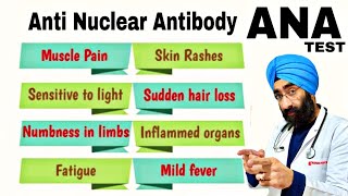 What is ANA test  Anti Nuclear antibody  DrEducation Hindi  Eng [upl. by Esinehs]