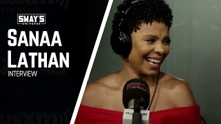 Nappily Ever After Sanaa Lathan Talks Empowering Women amp That Intense HeadShaving Scene  Access [upl. by Grishilda]