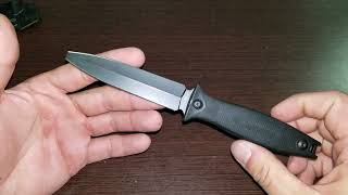 Kershaw Secret Agent Boot Knife Review [upl. by Ilek]