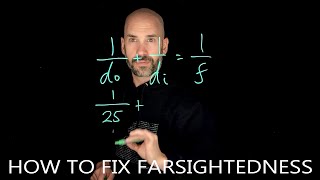 Optics  How to fix farsightedness Hyperopia [upl. by Ettenot]